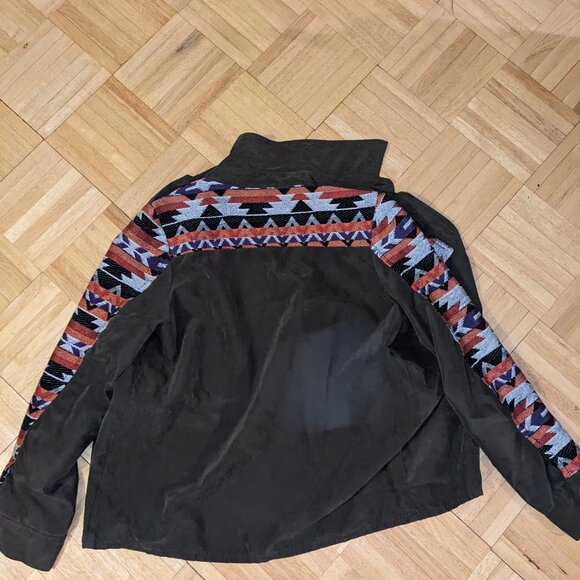 Western Multicolor Button Down - Picture 2 of 6